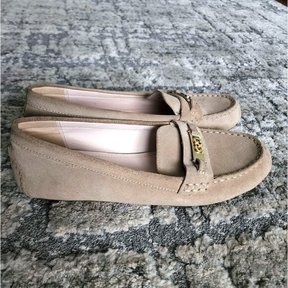 Cole Haan Women's Suede Leather Driving Moccasin Casual Classic Loafers Tan 9B - Picture 5 of 11